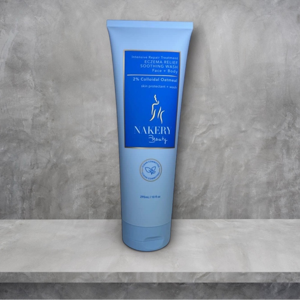 Nakery Beauty Eczema Relief Soothing Wash- vegan, for face & body, healing